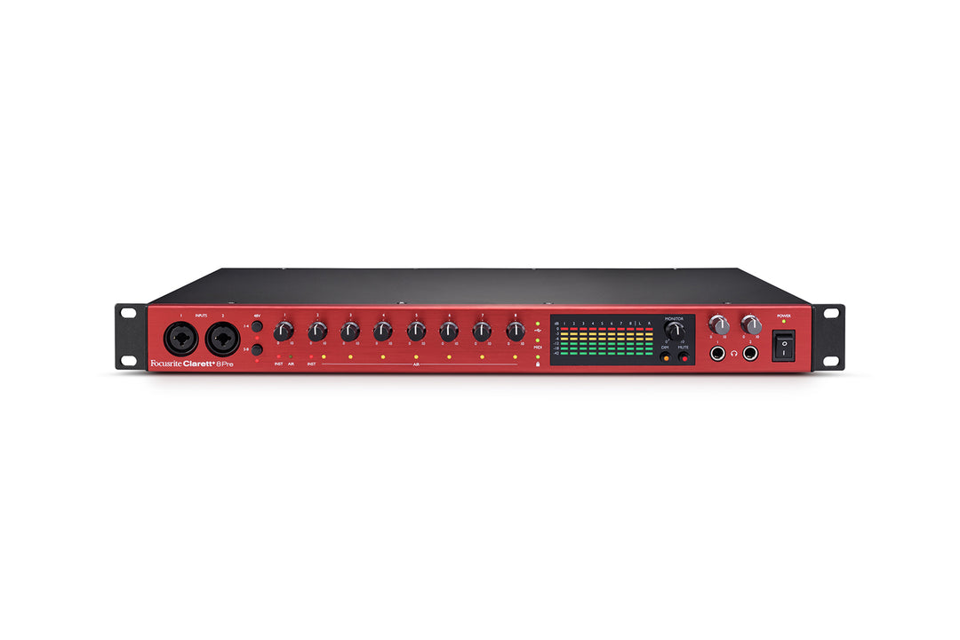 RETURVARE-Focusrite Clarett+ 8Pre USB Lydkort