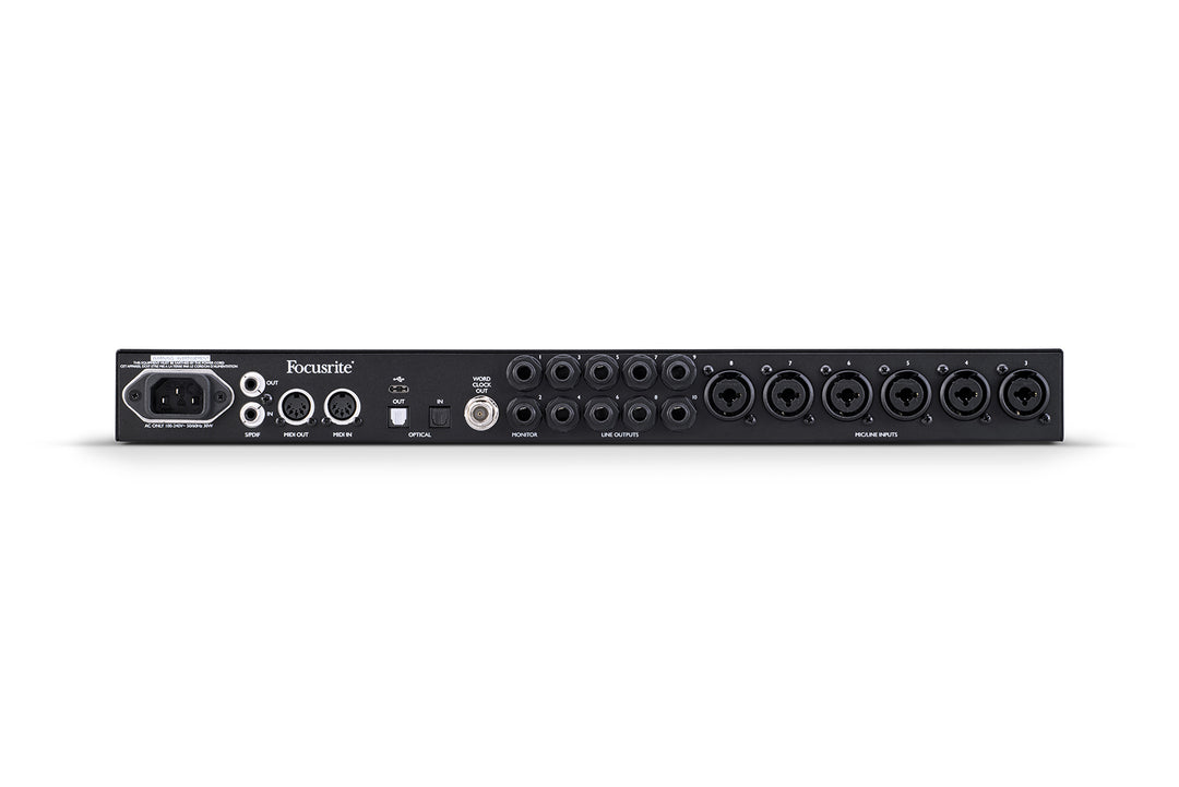 RETURVARE-Focusrite Clarett+ 8Pre USB Lydkort