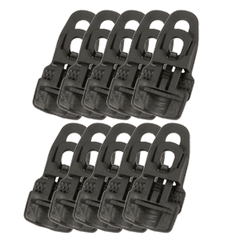 Molton Clips Midi 10 stk. (Sort)