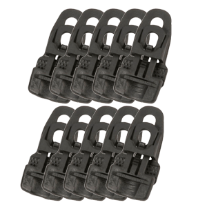 Molton Clips Midi 10 stk. (Sort)