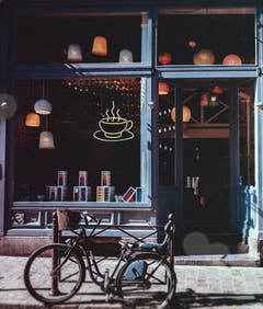 Neonskilt "Coffee Cup" (48cm)