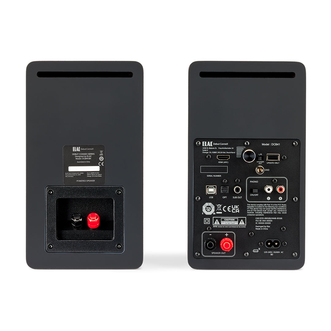 Elac Debut ConneX DCB41 Reolhøjttaler (Sort)