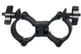 Marconi Dobbelt Swivel Clamp (Sort, 50mm, 100kg)