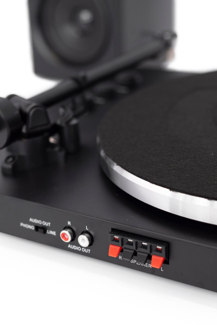 Crosley T150 Pladespiller m. Højtalere (Sort)