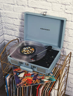 Crosley Cruiser Plus Pladespiller Tovejs Bluetooth (Tourmaline)