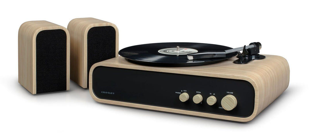 Crosley Gig Pladespiller m. Højtalere (Natural)