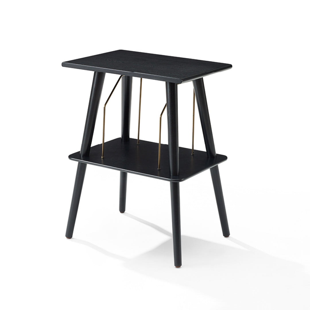 Crosley - Manchester Pladespiller Møbel (Sort)