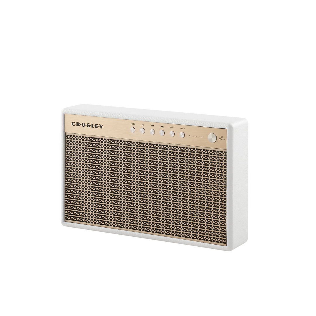 Crosley Montero Bluetooth Højttaler (Hvid)