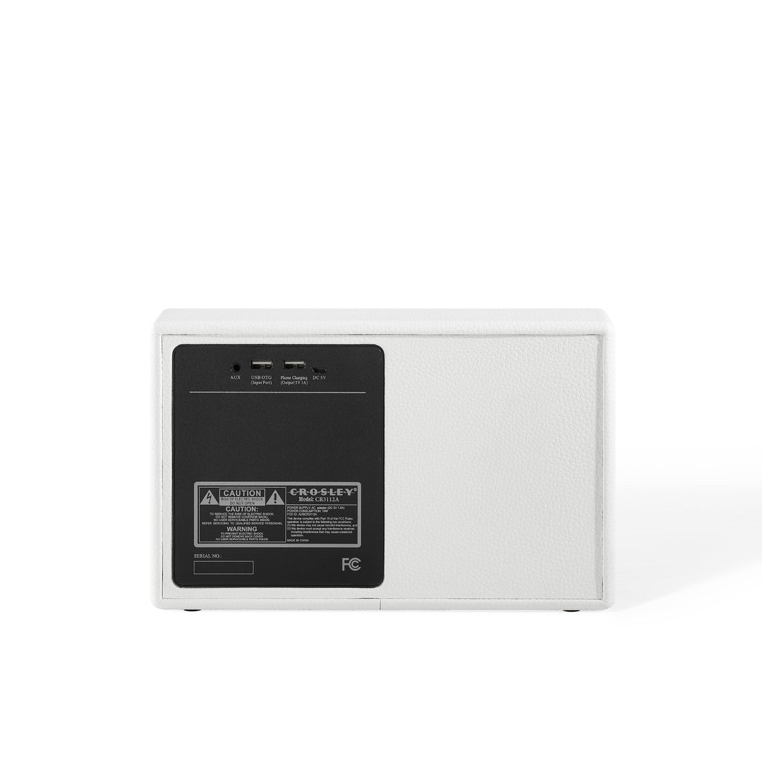 Crosley Montero Bluetooth Højttaler (Hvid)
