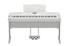 Yamaha DGX670 El Klaver (Hvid)