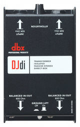 dbx DJDI 2-kanals Passiv DI Box