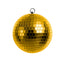Marconi diskokugle Guld (10 cm)