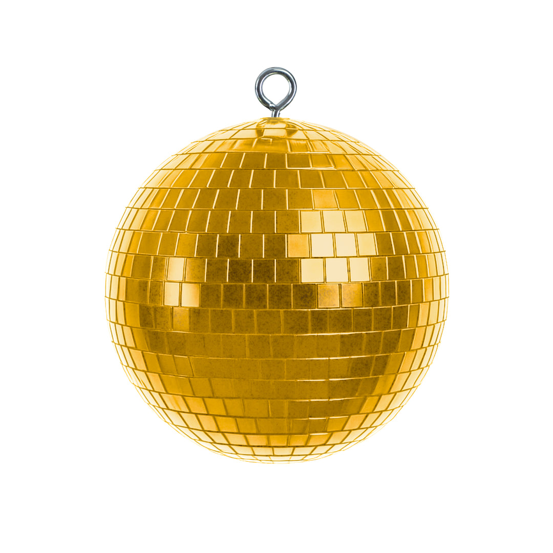 Marconi diskokugle Guld (20 cm)