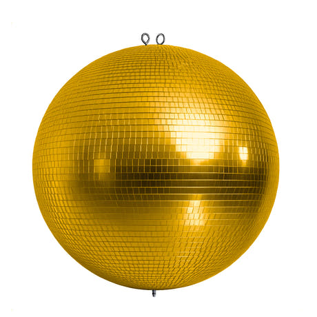 Marconi diskokugle Guld (50 cm)
