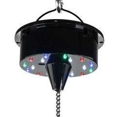 Marconi Batteridrevet Diskokugle m. LED (30 cm)