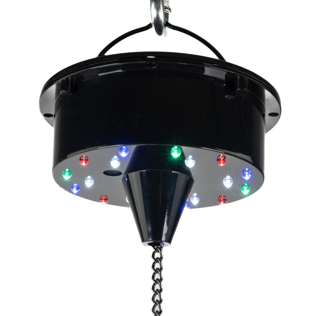 Marconi Batteridrevet Diskokugle m. LED (30 cm)