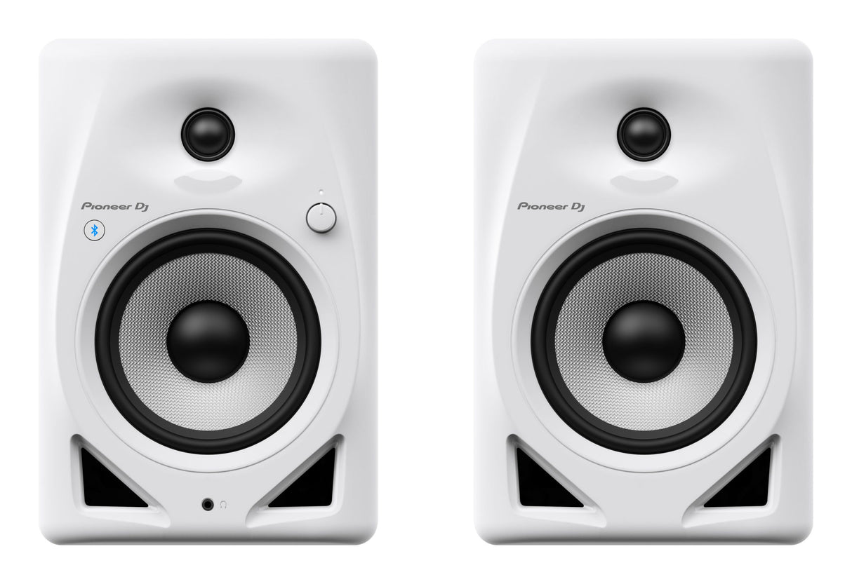 Pioneer DJ DM-50D-BT-W Studie Monitors m. Bluetooth (Hvid)