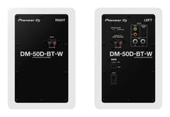 Pioneer DJ DM-50D-BT-W - Studie Monitors m. Bluetooth (Hvid)