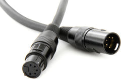 DMX Kabel 5 Polet (0,5 m)