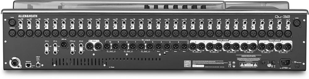 Decksaver Protection cover for Allen & Heath QU-32
