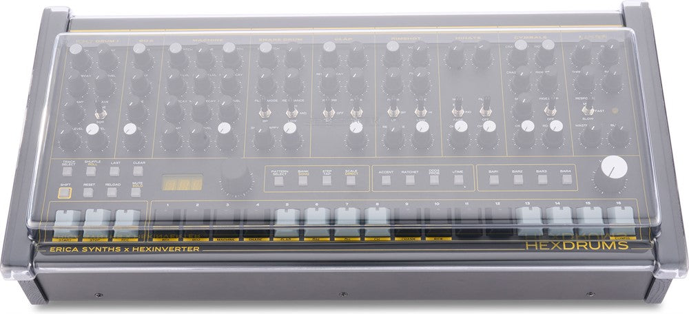 Decksaver Protection cover for Erica Synths Hexdrums (Soft-Fit)