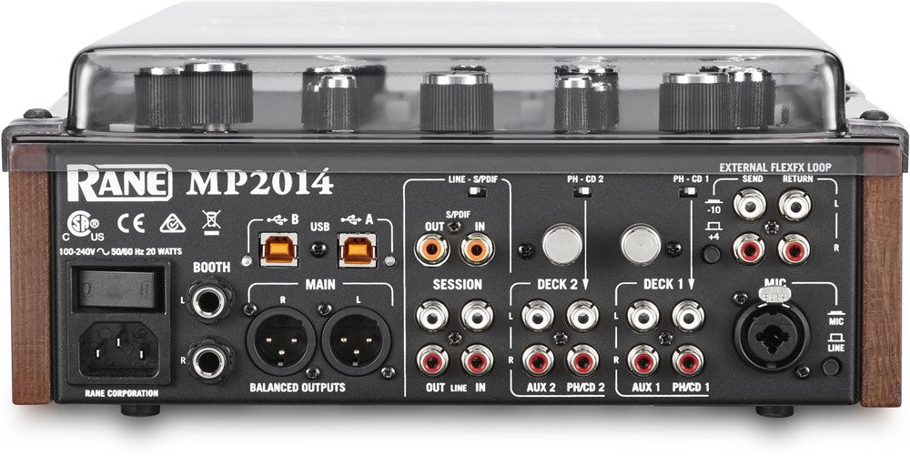 Decksaver Protection cover for Rane MP2014 (Soft-Fit)
