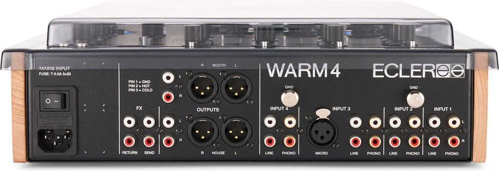 Decksaver Protection cover for Ecler Warm 4 (Soft-Fit)