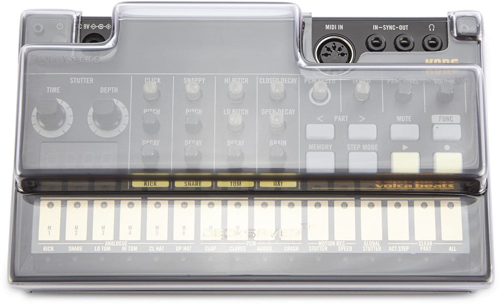 Decksaver Protection cover for Korg Volca Beats, Bass, FM, Keys & Sample
