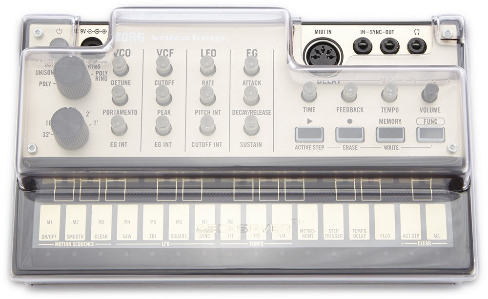 Decksaver Protection cover for Korg Volca Beats, Bass, FM, Keys & Sample
