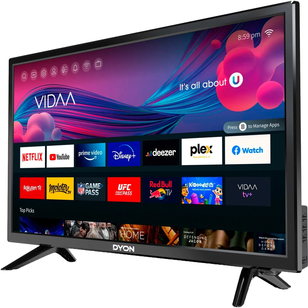 24" Smart TV