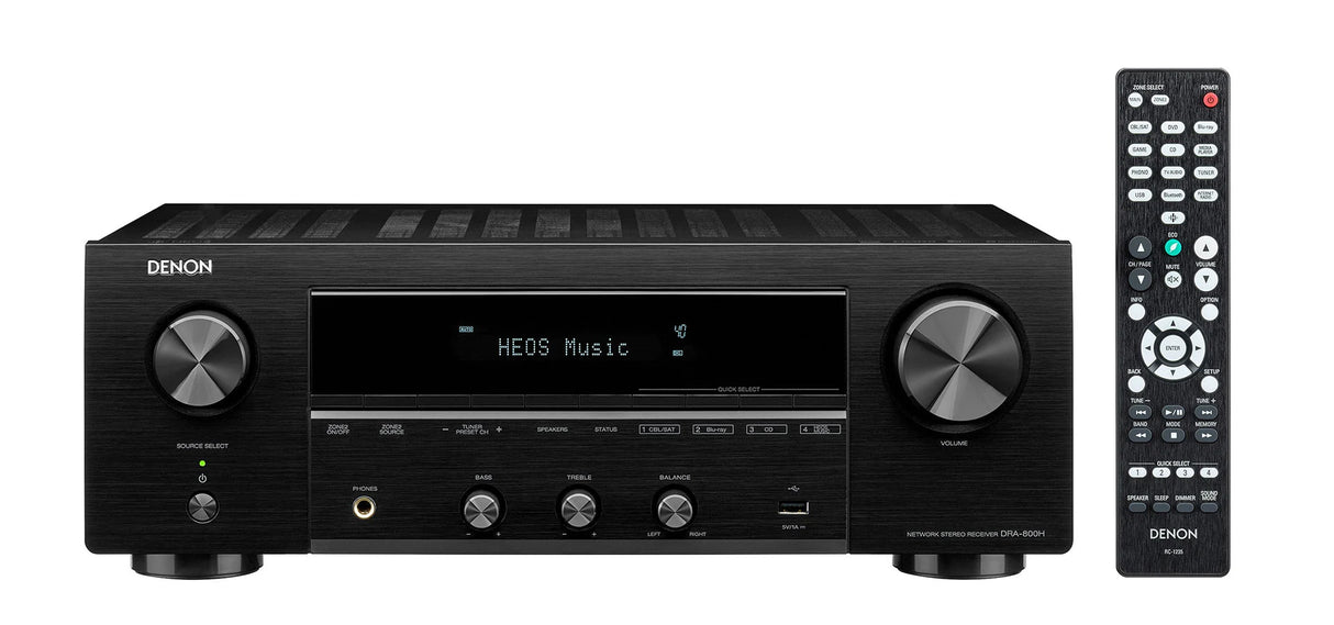 Denon DRA-800H Stereo Receiver (Sort)