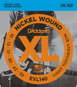 Daddario EXL140 Guitarstrenge (Light Top/Heavy, 10-52)