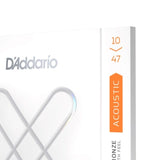 Daddario XSAPB1047 Phosphor Bronze Guitarstrenge (Extra Light, 10-47)