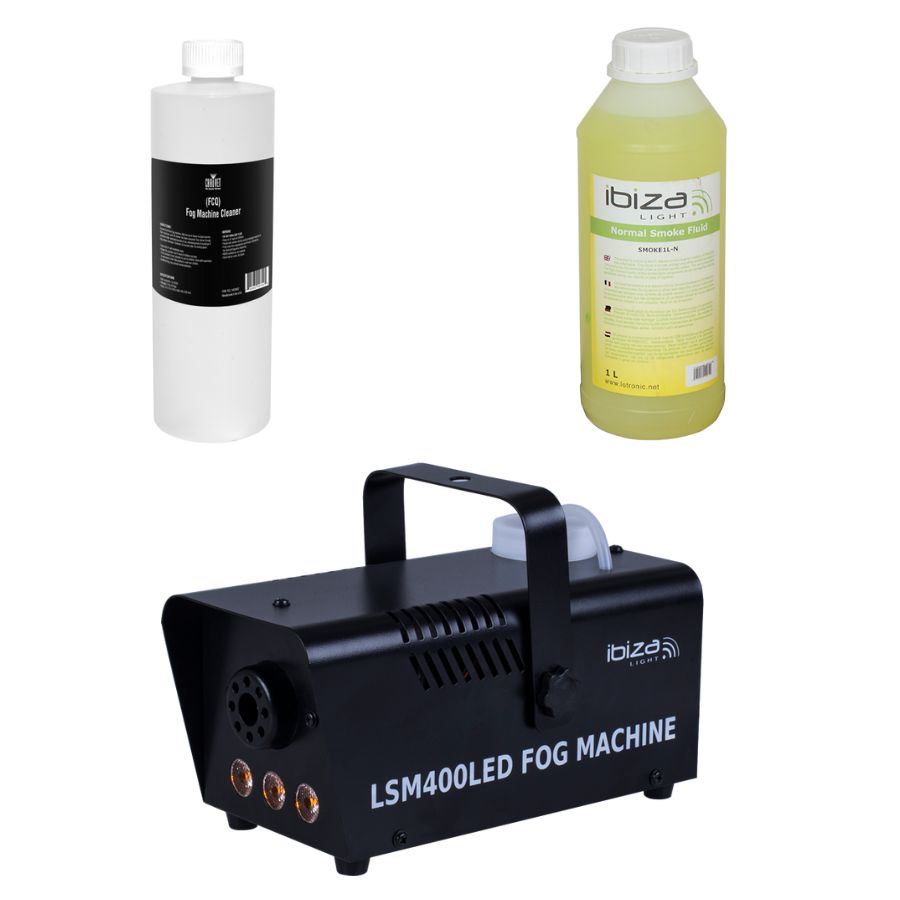 Røgmaskine inkl. Røgvæske (400W)