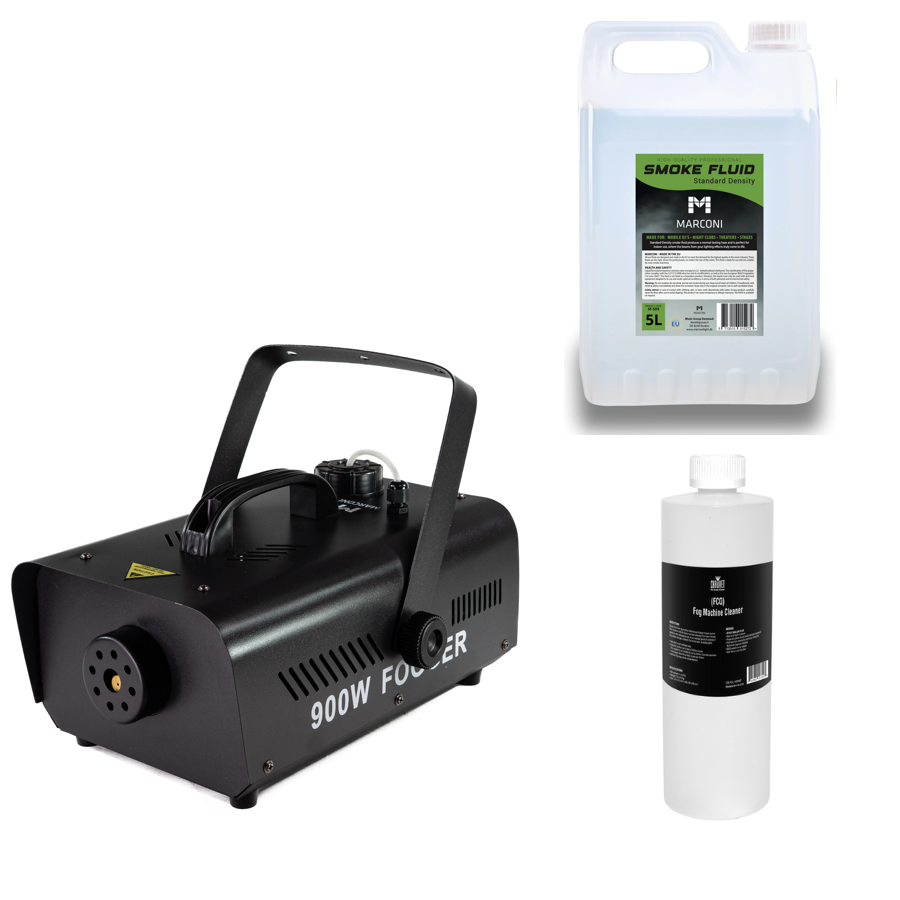 Røgmaskine (900W) Pakke