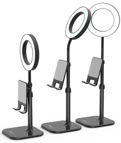 Digipower Succes Mobilholder m. 6" Ringlight