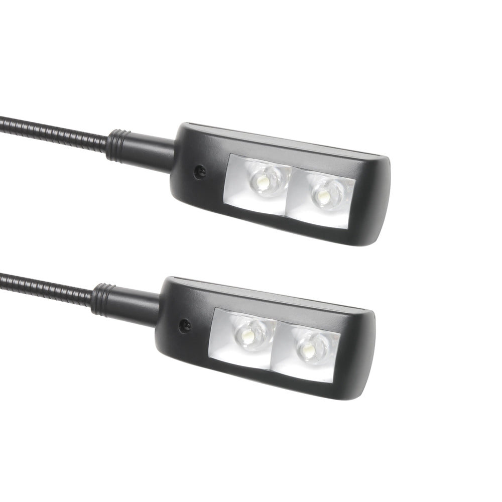 Dobbelt svanehals nodelamper