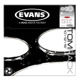 Evans EC2S Skindpakke Rock Set Frosted - 10", 12", 16"