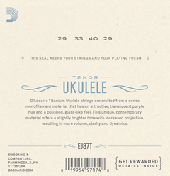 Daddario EJ87T Tenor Ukulele Strengesæt