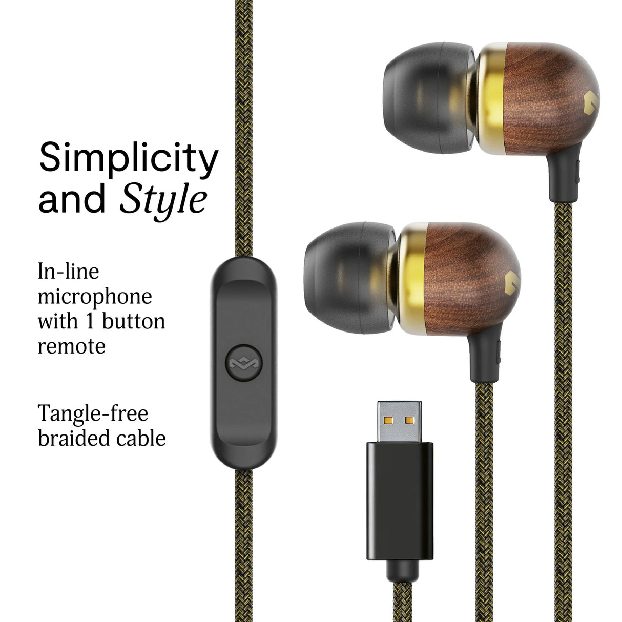 MARLEY Smile Jamaica USB-C Earbuds