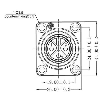 Enova instrumentkabel mono jack15 meter