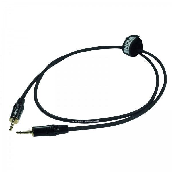 Enova minijack kabel 3,5 mm 3 pol stereo 1 meter