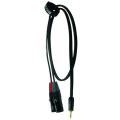 Enova adapter kabel MiniJack > 2 x XLR han, 1 meter