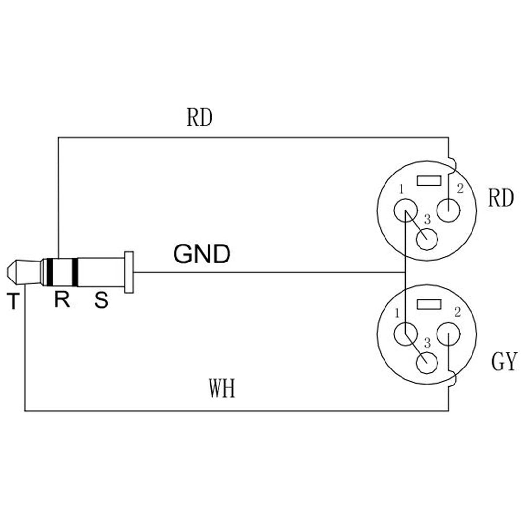 Enova Nxt 3-Pin XLR mikrofonkabel 10 meter
