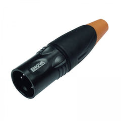 Enova 5 pol han XLR kabel stik, sort IP67 Outdoor