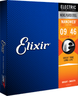 Elixir Nanoweb Guitarstrenge (Custom Light, 09-46)