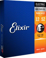 Elixir Nanoweb Guitarstrenge (Heavy, 12-52)