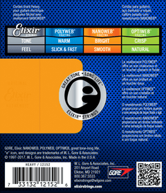 Elixir Nanoweb Guitarstrenge (Heavy, 12-52)