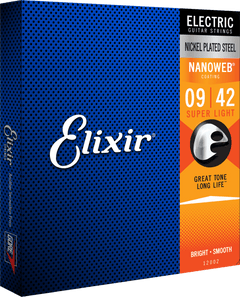 Elixir Nanoweb Guitarstrenge (Super Light, 09-42)