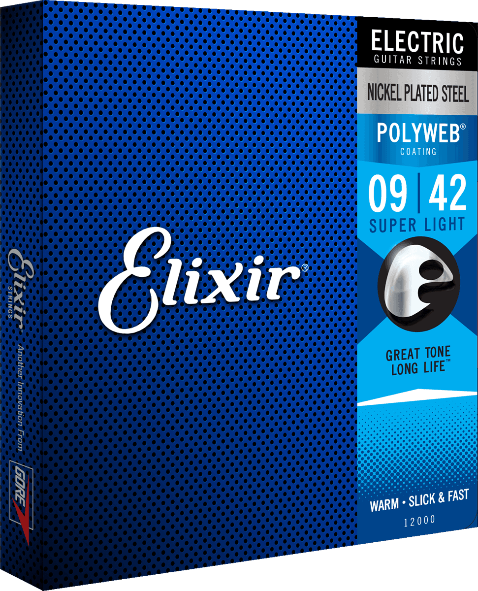 Elixir Polyweb Guitarstrenge (Super Light, 09-42)